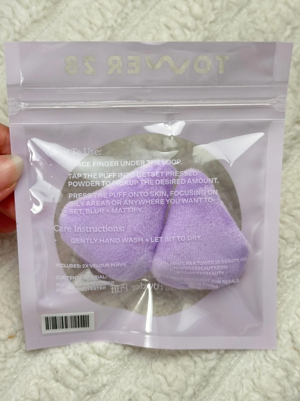 2/$15 Tower 28 Mini Powder Puffs